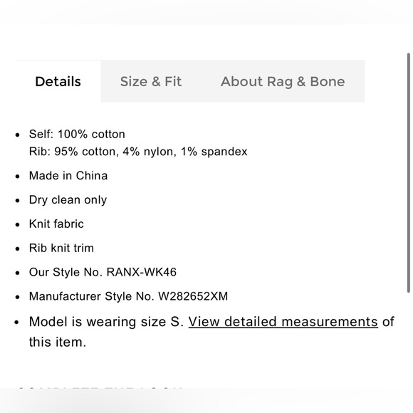 Rag & Bone Peachy Pink Dawn Off Shoulder Knit Cotton Sweater XXS Preppy Beach - Picture 14 of 14